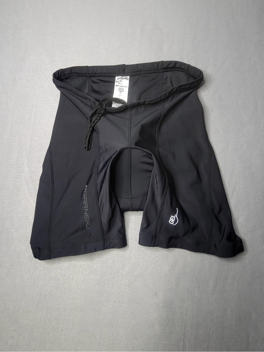 Louis garneau women cycling gel shorts padded stretch color black
size XL